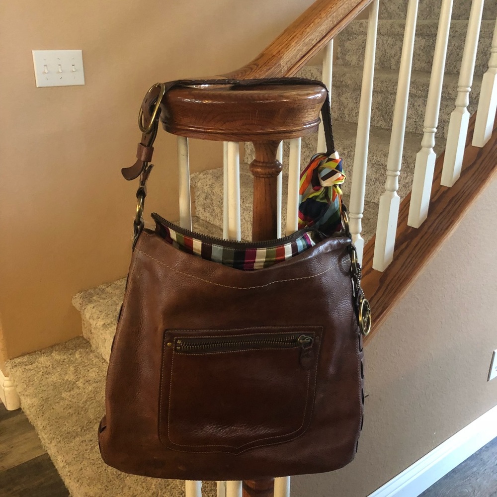Original leather coach purse